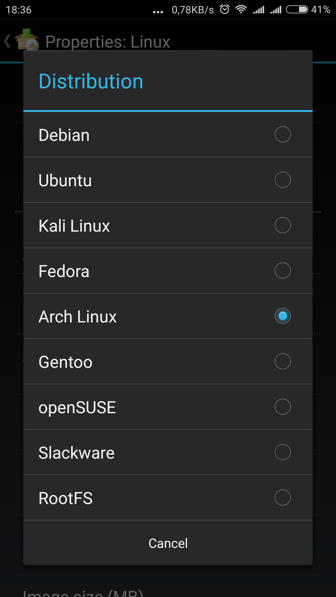 arch linux installer
